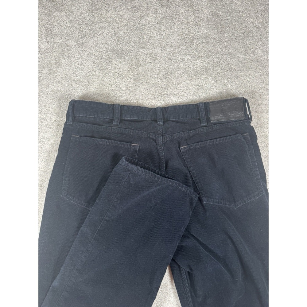 Polo Ralph Lauren 67 Corduroy Black Pants Size 36x32 Superior Quality Dry Goods